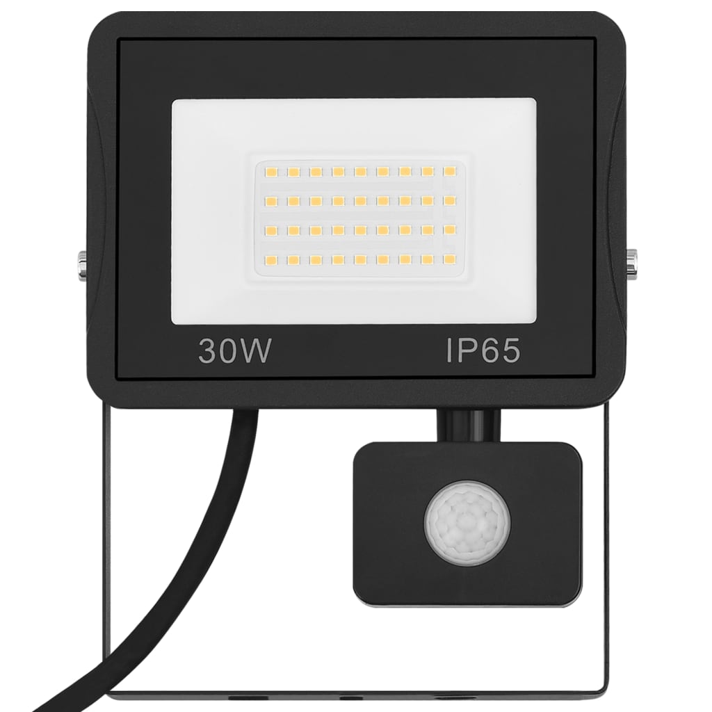 Led Reflektor Se Senzorem Studené Bílé Světlo