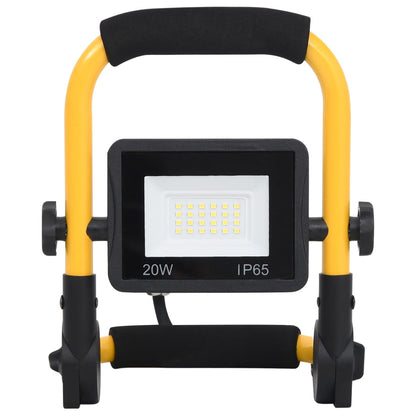 Led Reflektor S Rukojetí Teplé Bílé Světlo