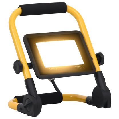 Led Reflektor S Rukojetí Teplé Bílé Světlo