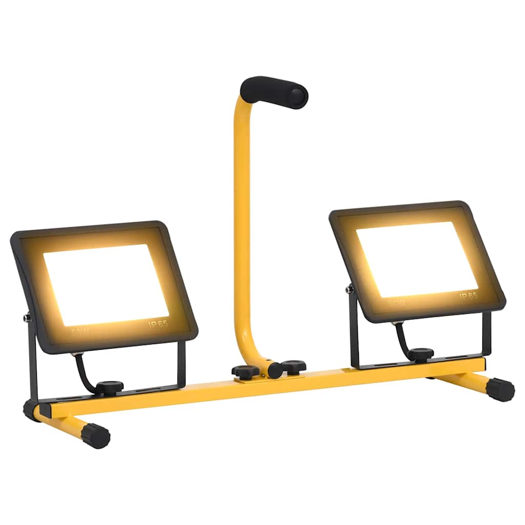 Led Reflektor S Rukojetí Teplé Bílé Světlo