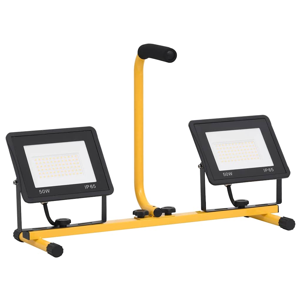 Led Reflektor S Rukojetí Teplé Bílé Světlo