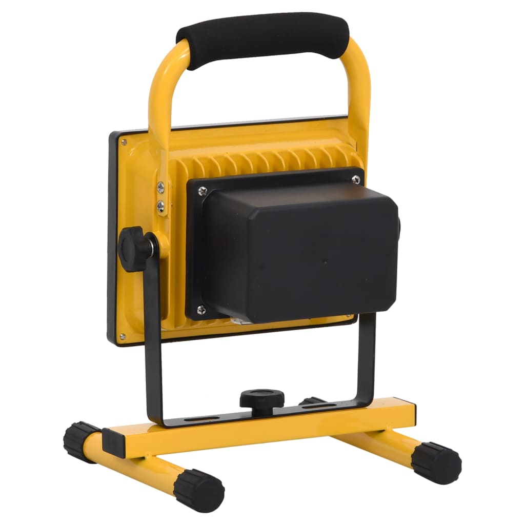 Dobíjecí Led Reflektor S Rukojetí Teplé Bílé Světlo