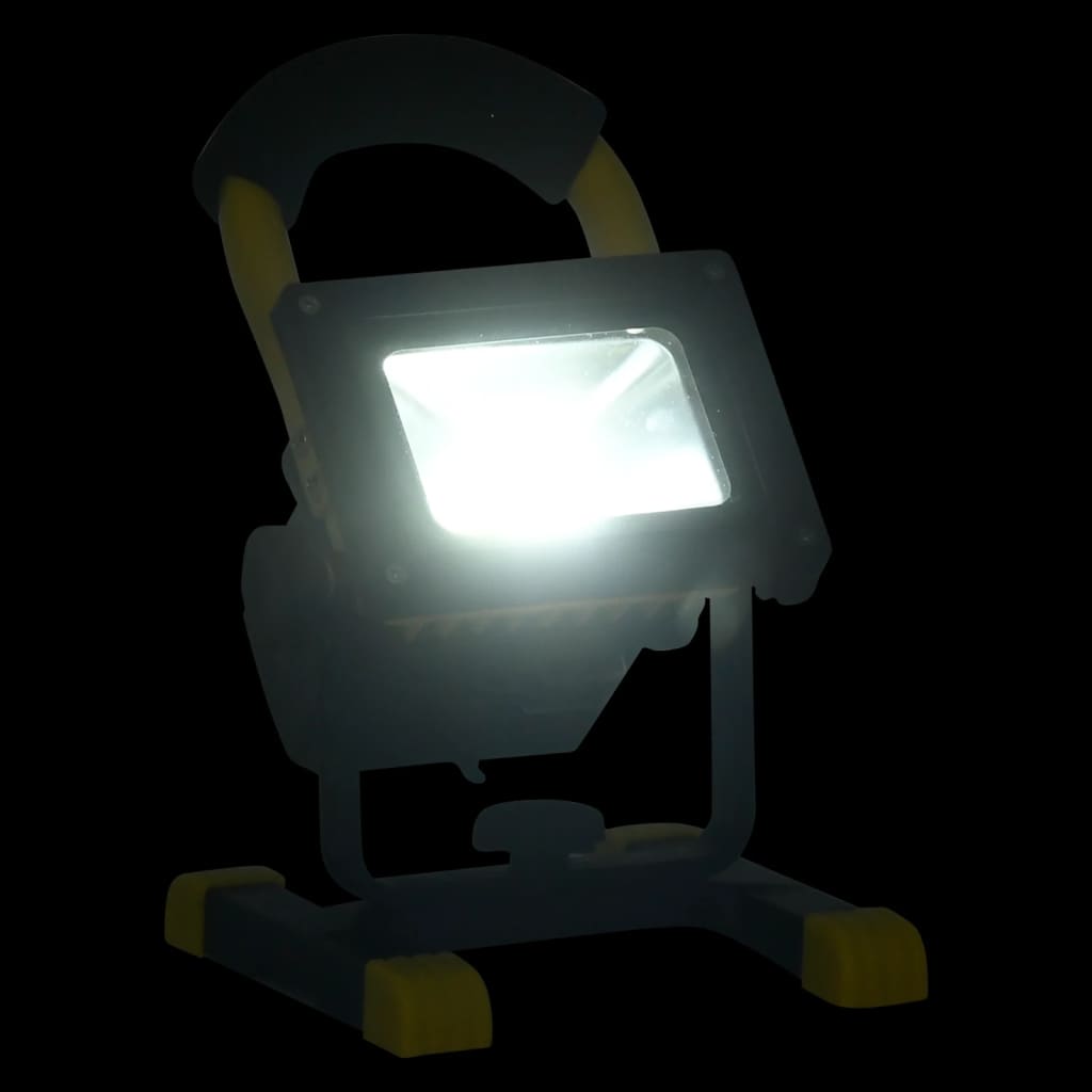 Dobíjecí Led Reflektor S Rukojetí Studené Bílé Světlo