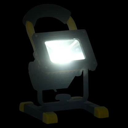 Dobíjecí Led Reflektor S Rukojetí Studené Bílé Světlo