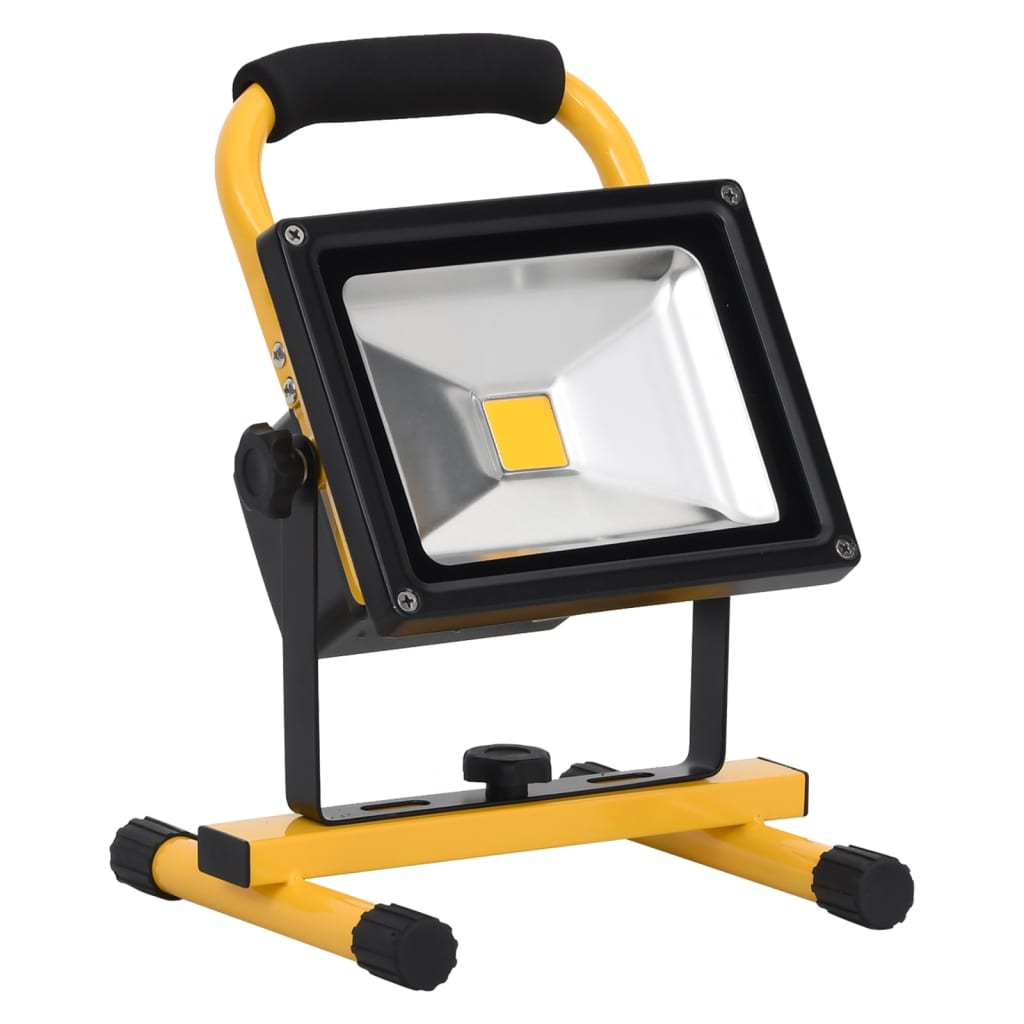 Dobíjecí Led Reflektor S Rukojetí Studené Bílé Světlo