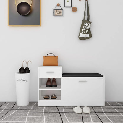 Lavice S Botníkem Sonoma Dub 94,5X31X57 Cm Kompozit