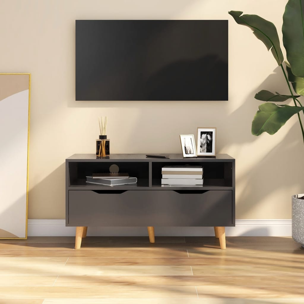 Tv Skříňka 90 X 40 X 48,5 Cm Kompozitní Dřevo