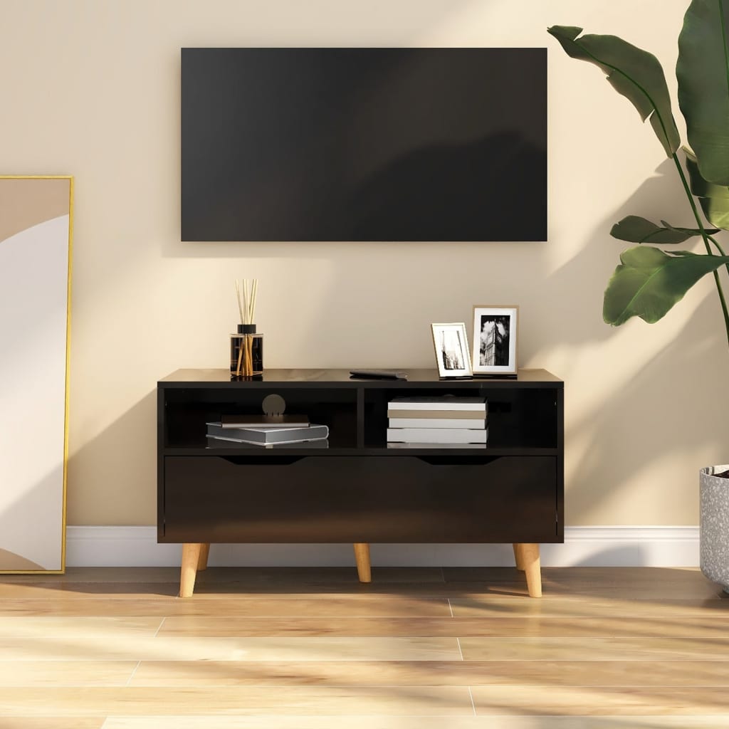 Tv Skříňka 90 X 40 X 48,5 Cm Kompozitní Dřevo