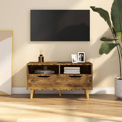 Tv Skříňka 90 X 40 X 48,5 Cm Kompozitní Dřevo