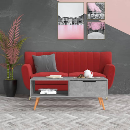 Konferenční Stolek 100X49,5X43 Cm Kompozitní Dřevo