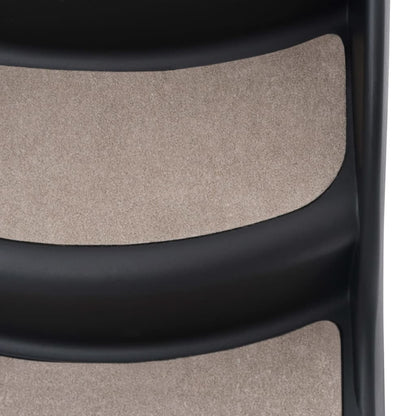 Skládací Třístupňové Psí Schůdky Černé