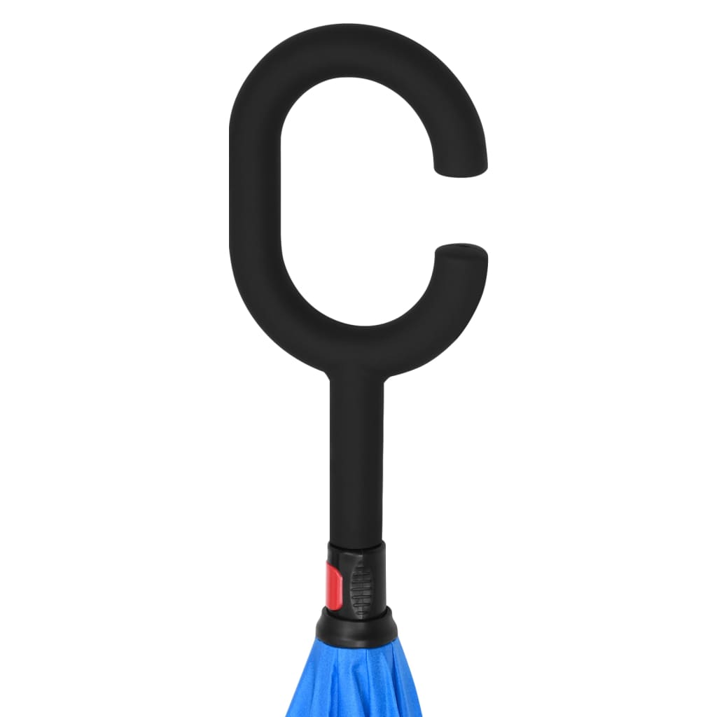 Deštník S Rukojetí Ve Tvaru C Černý 108 Cm