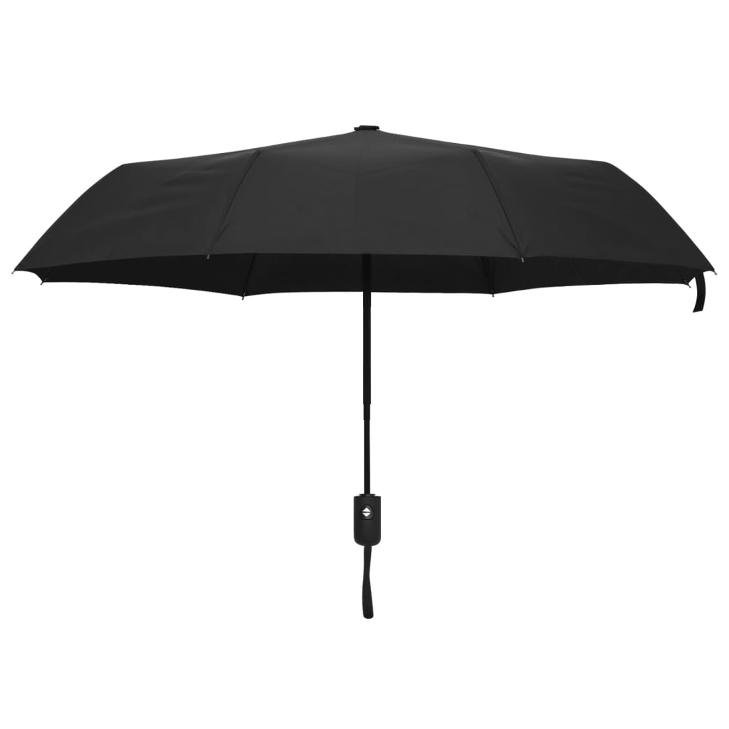 Automatický Skládací Deštník Černý 95 Cm
