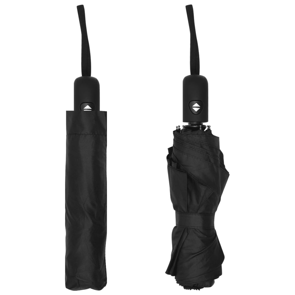 Automatický Skládací Deštník Černý 95 Cm