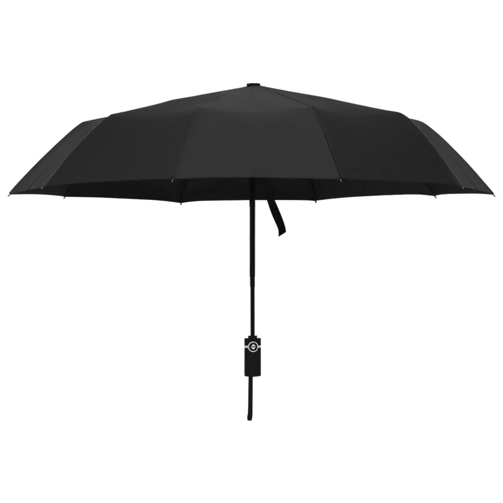 Automatický Skládací Deštník Černý 104 Cm