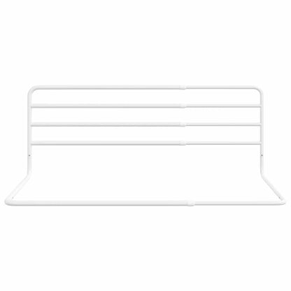 Dětská Zábrana K Postýlce Bílá (76–137) X 55 Cm Železo