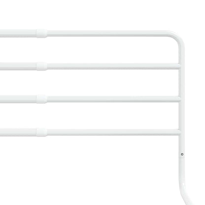 Dětská Zábrana K Postýlce Bílá (76–137) X 55 Cm Železo