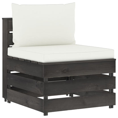 Dílčí S Poduškami Zeleně Impregnované Dřevo