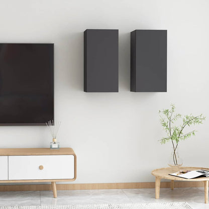 Tv Stolek Šedý 30,5X30X Kompozitní Dřevo