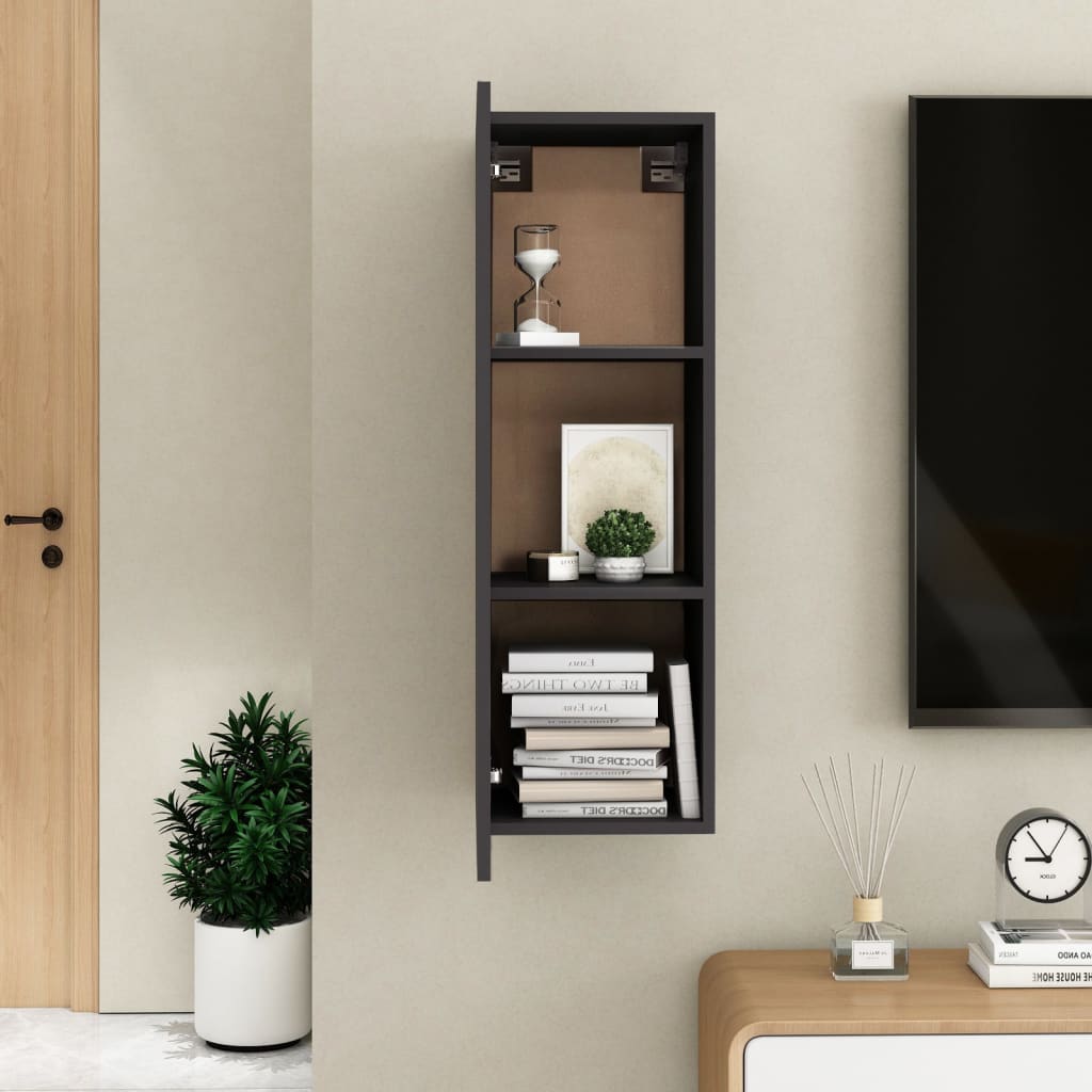 Tv Stolek Šedý 30,5X30X Kompozitní Dřevo