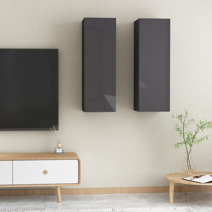 Tv Stolek Šedý 30,5X30X Kompozitní Dřevo