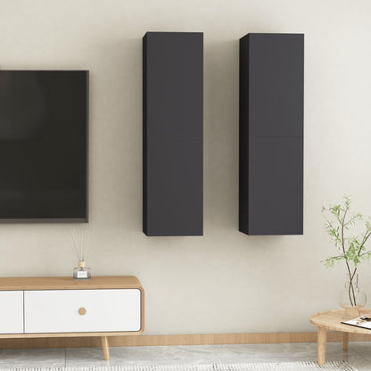 Tv Stolek Šedý 30,5X30X Kompozitní Dřevo