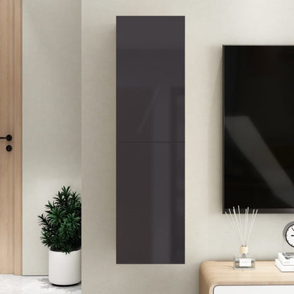 Tv Stolek Šedý 30,5X30X Kompozitní Dřevo