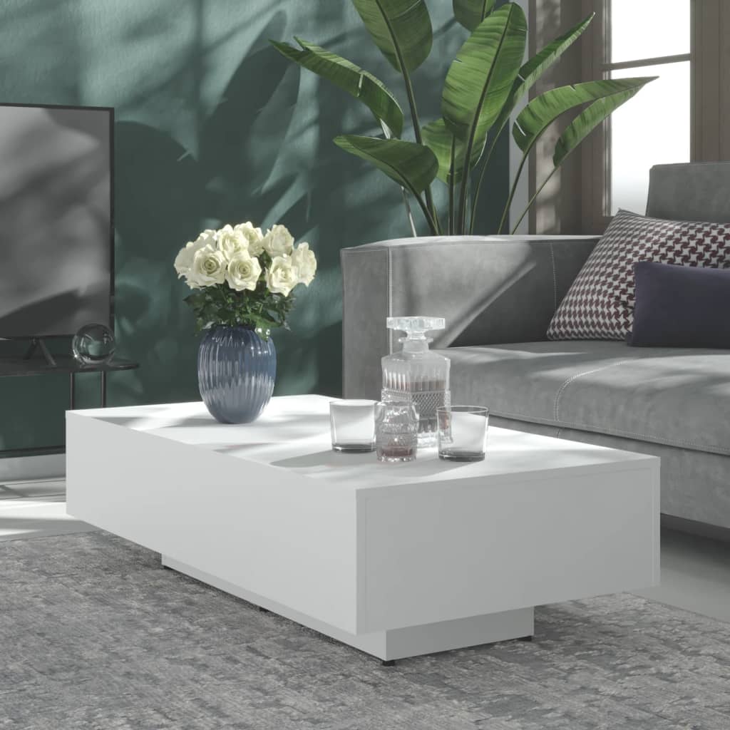 Konferenční Stolek Betonově Šedý Kompozitní Dřevo