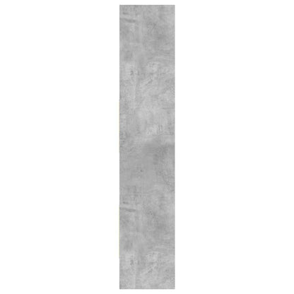 Knihovna Betonově Šedá 40 X 35 X 180 Cm Kompozitní Dřevo