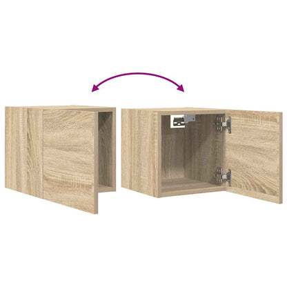 Nástěnné Tv Skříňky 2 Ks 30,5X30X30 Cm