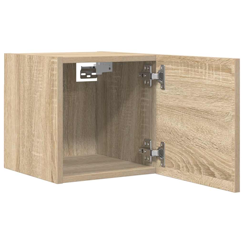 Nástěnné Tv Skříňky 2 Ks 30,5X30X30 Cm