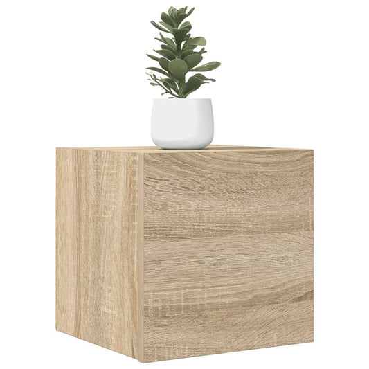 Nástěnné Tv Skříňky 2 Ks 30,5X30X30 Cm