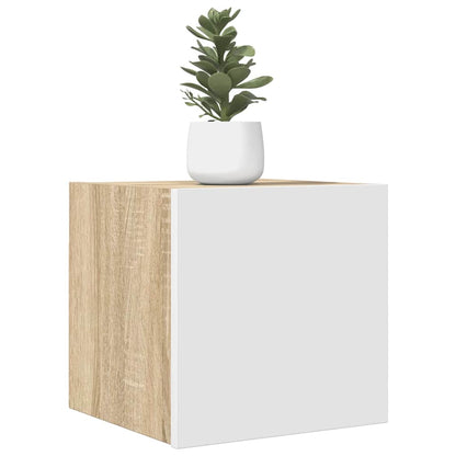 Nástěnné Tv Skříňky 2 Ks 30,5X30X30 Cm