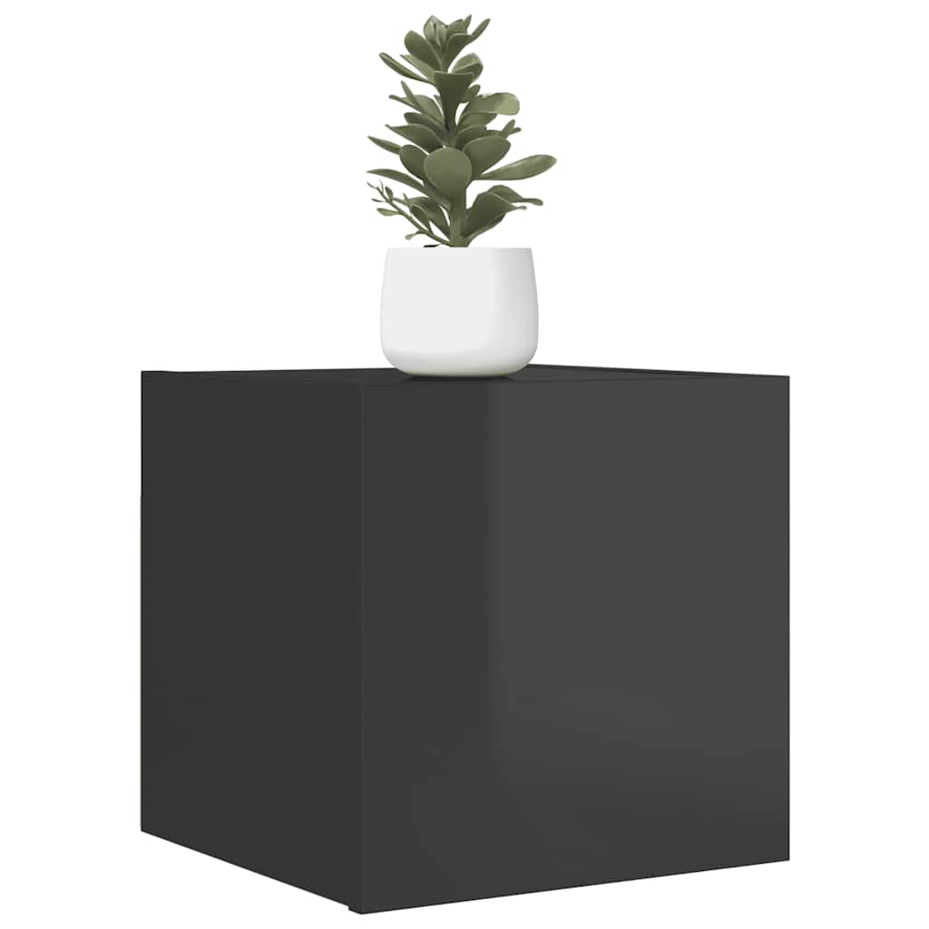 Nástěnné Tv Skříňky 2 Ks 30,5X30X30 Cm