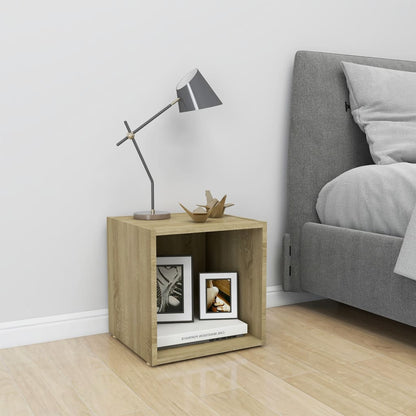 Tv Stolky 4 Ks Bílé Vysoký Lesk 37X35X37 Cm Kompozitní Dřevo
