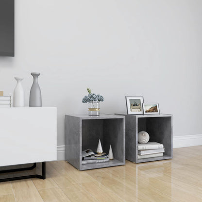 Tv Stolky 4 Ks Bílé Vysoký Lesk 37X35X37 Cm Kompozitní Dřevo
