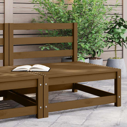 Zahradní 70 X 70 X 30 Cm Masivní Borové Dřevo