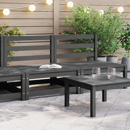 Zahradní 70 X 70 X 30 Cm Masivní Borové Dřevo