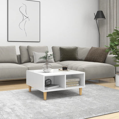 Konferenční Stolek 60 X 60 X 30 Cm Kompozitní Dřevo