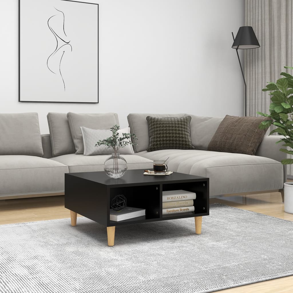 Konferenční Stolek 60 X 60 X 30 Cm Kompozitní Dřevo