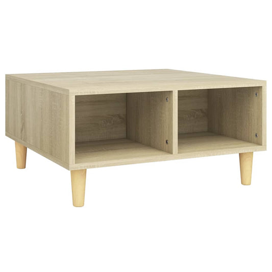 Konferenční Stolek 60 X 60 X 30 Cm Kompozitní Dřevo