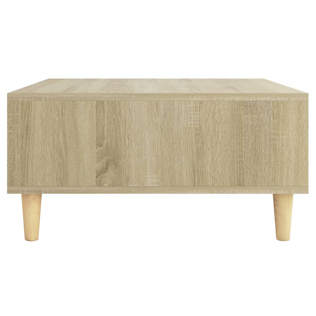 Konferenční Stolek 60 X 60 X 30 Cm Kompozitní Dřevo