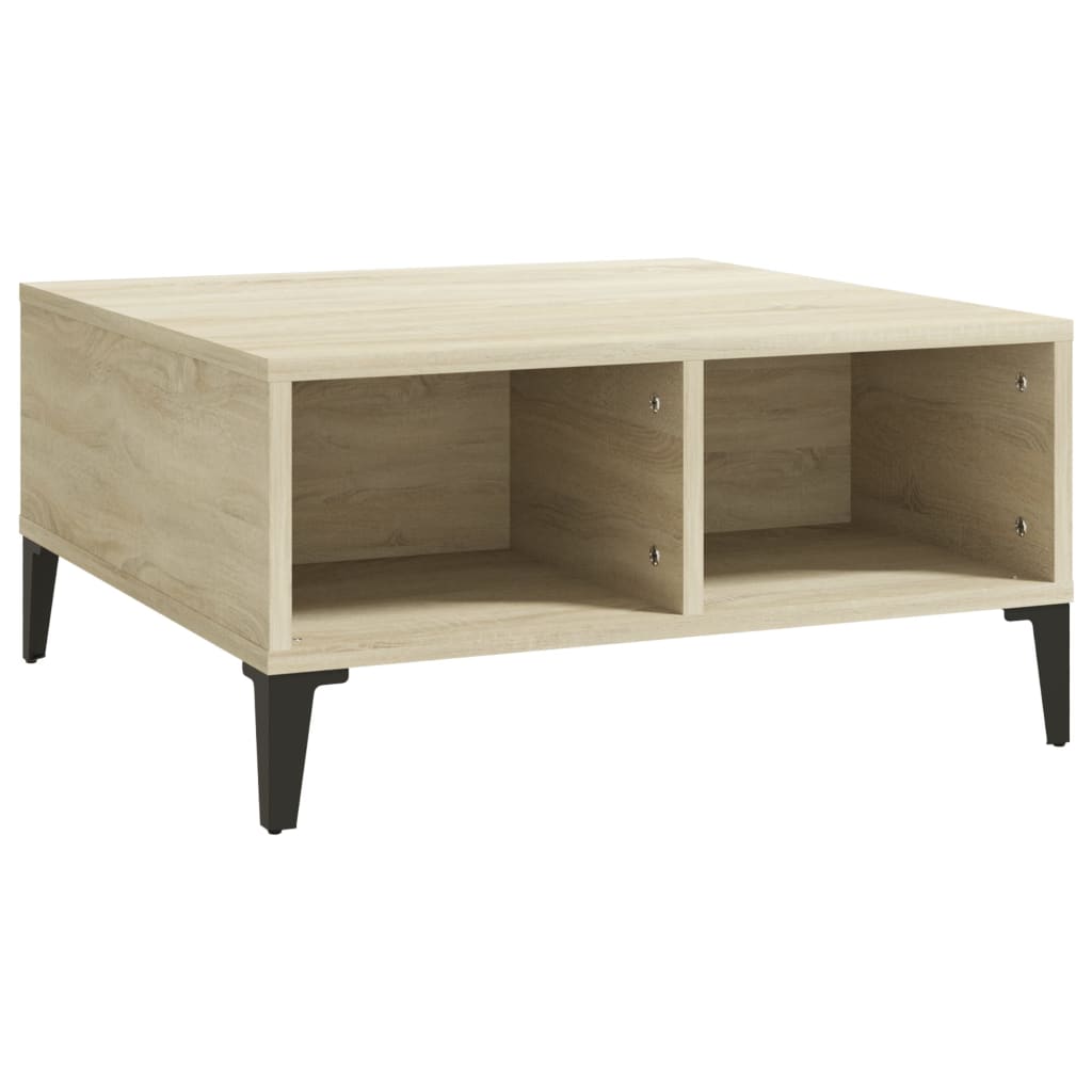 Konferenční Stolek 60 X 60 X 30 Cm Kompozitní Dřevo