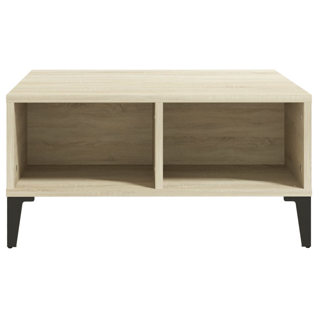 Konferenční Stolek 60 X 60 X 30 Cm Kompozitní Dřevo