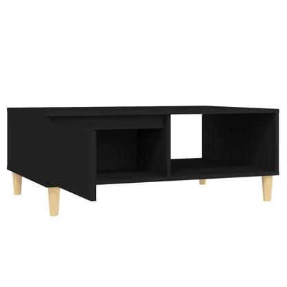 Konferenční Stolek Černý 90 X 60 X 35 Cm Kompozitní Dřevo