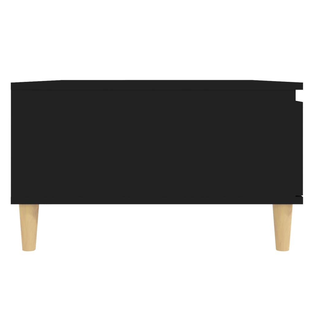 Konferenční Stolek Černý 90 X 60 X 35 Cm Kompozitní Dřevo