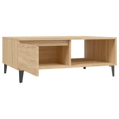 Konferenční Stolek Dub Sonoma 90 X 60 X 35 Cm Kompozitní Dřevo