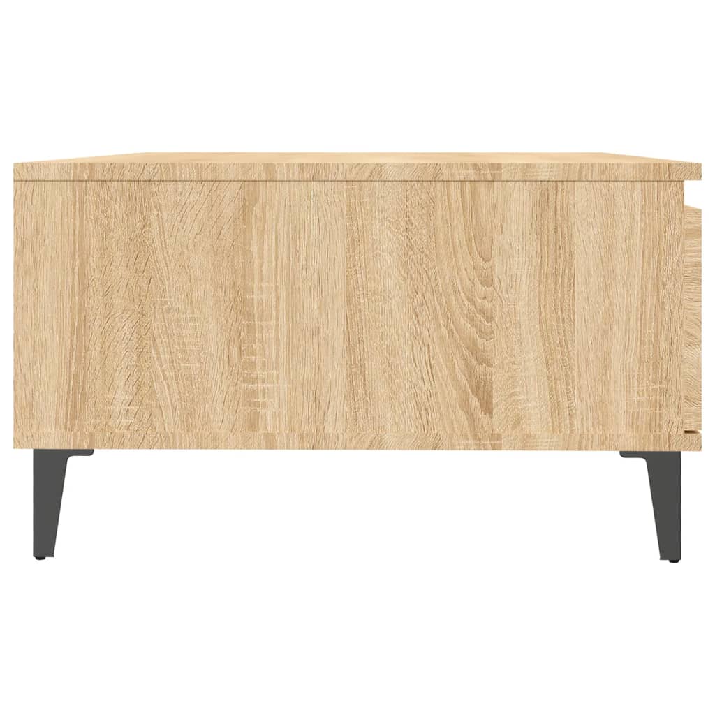 Konferenční Stolek Dub Sonoma 90 X 60 X 35 Cm Kompozitní Dřevo
