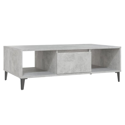 Konferenční Stolek Betonově Šedý 103,5 X 60 X 35 Cm Kompozit