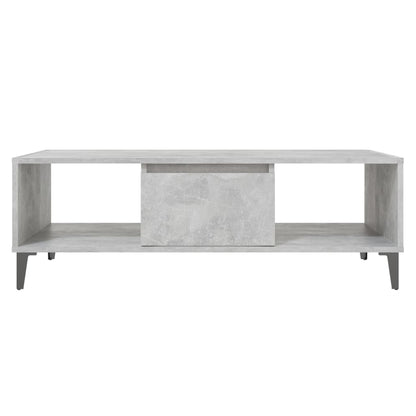 Konferenční Stolek Betonově Šedý 103,5 X 60 X 35 Cm Kompozit